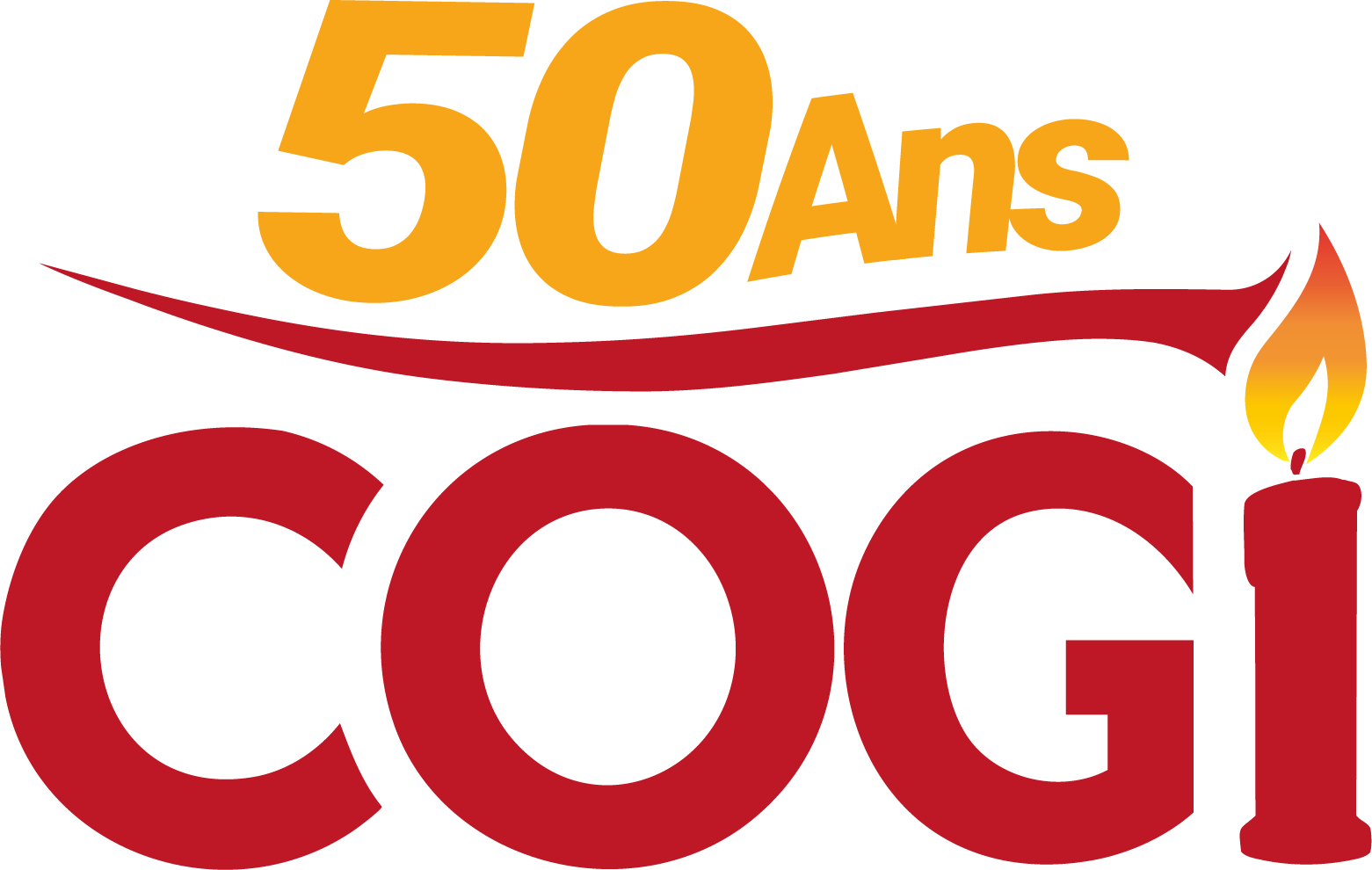 Logo des 50 ans du CO du Gibloux